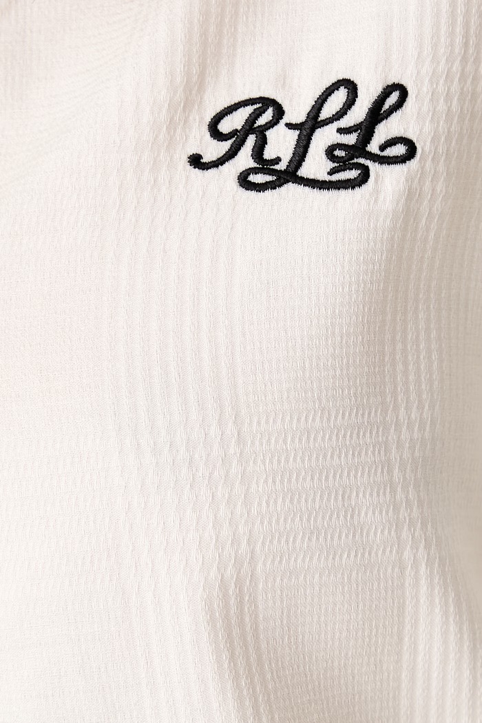 Piżama dwuczęściowa damska bawełniana Lauren Ralph Lauren beżowy ILN12555