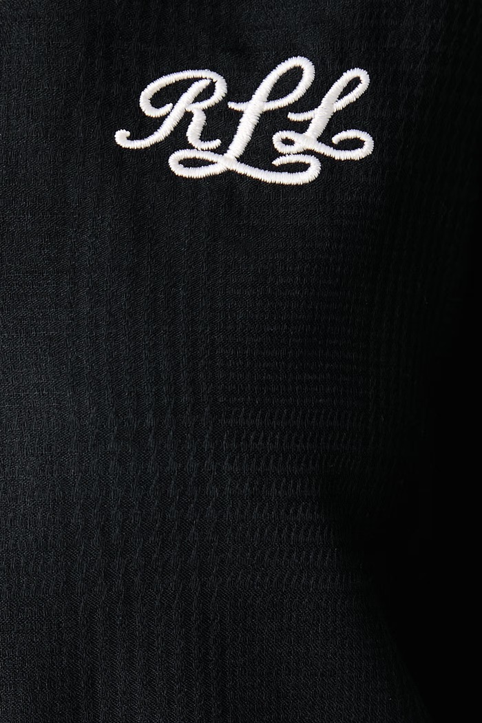 Piżama dwuczęściowa damska bawełniana Lauren Ralph Lauren czarny ILN12555