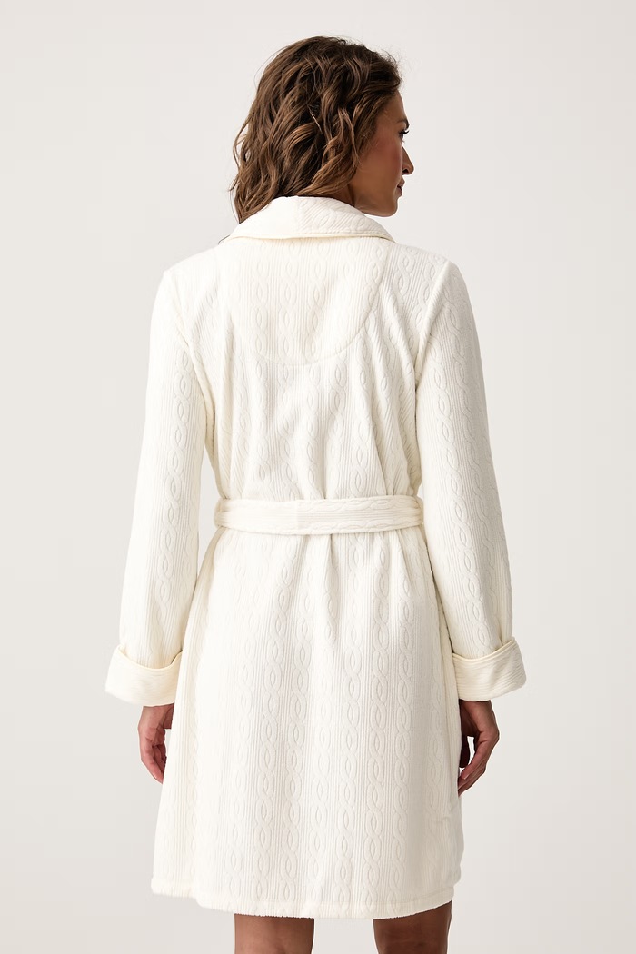 Lauren Ralph Lauren Szlafrok damski ILN02564 beżowy AW26
