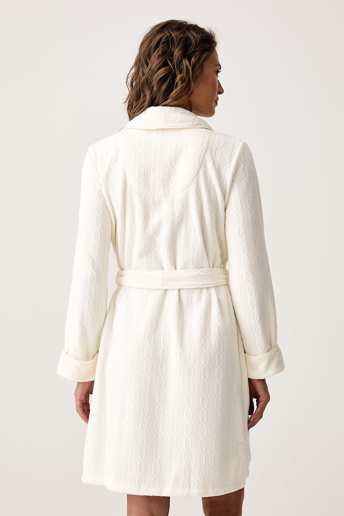 Lauren Ralph Lauren Szlafrok damski ILN02564 beżowy AW26