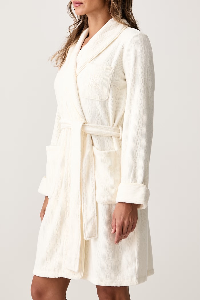 Odzież Lauren Ralph Lauren Szlafrok damski ILN02564 beżowy