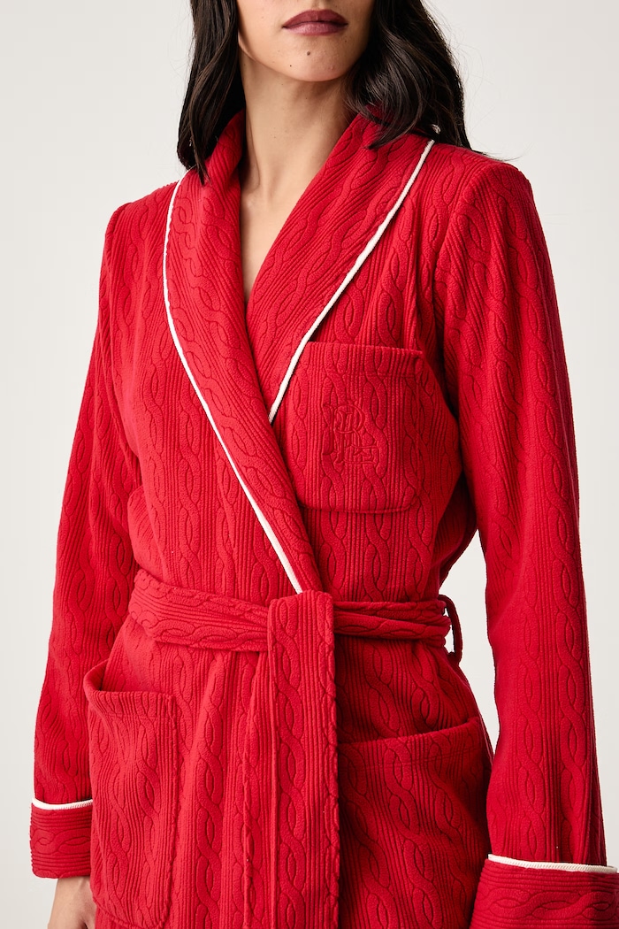 Odzież Lauren Ralph Lauren Szlafrok damski ILN02564 czerwony