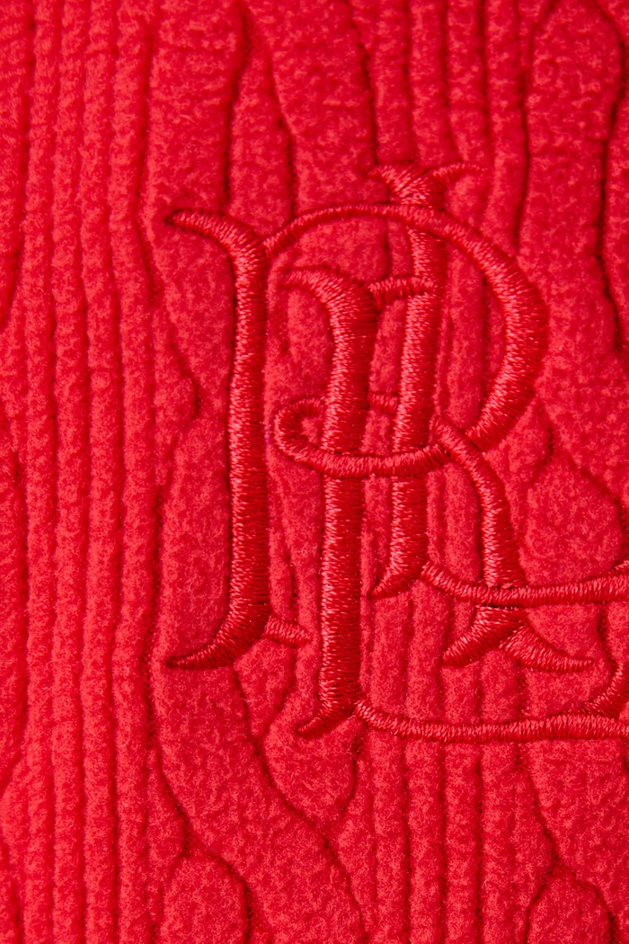 Szlafrok damski Lauren Ralph Lauren ILN02564 czerwony