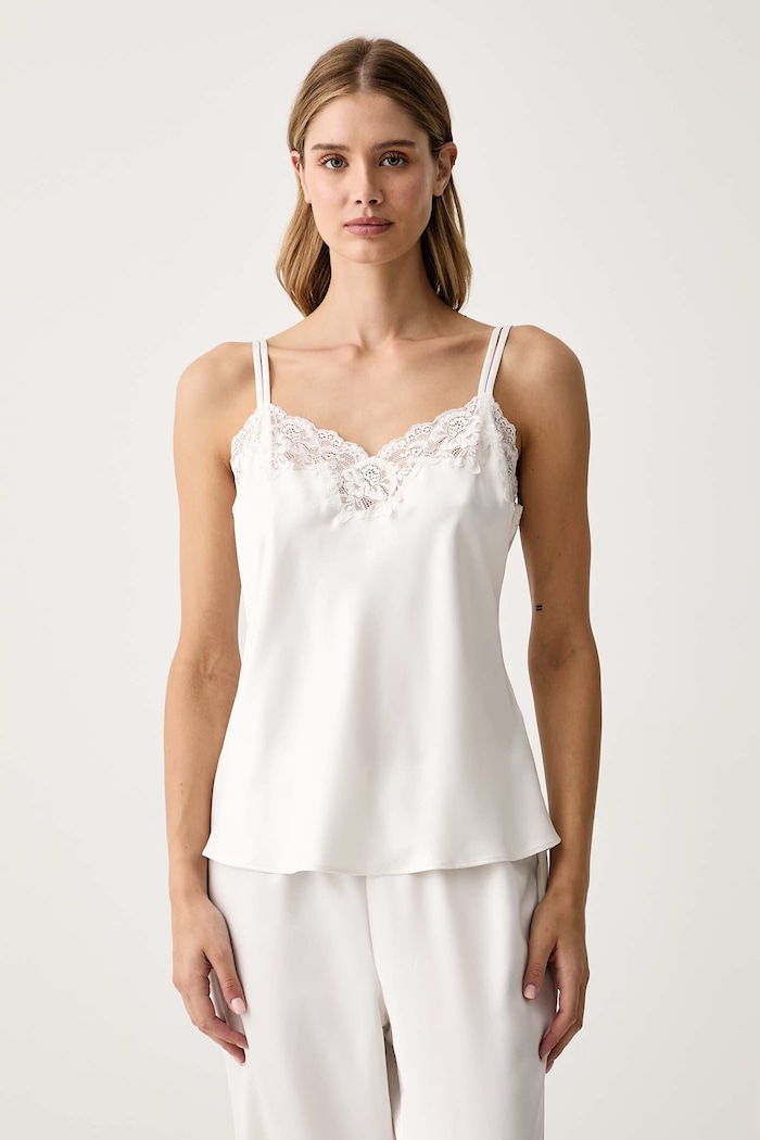Odzież Lauren Ralph Lauren Piżama damska ILN91684 biały