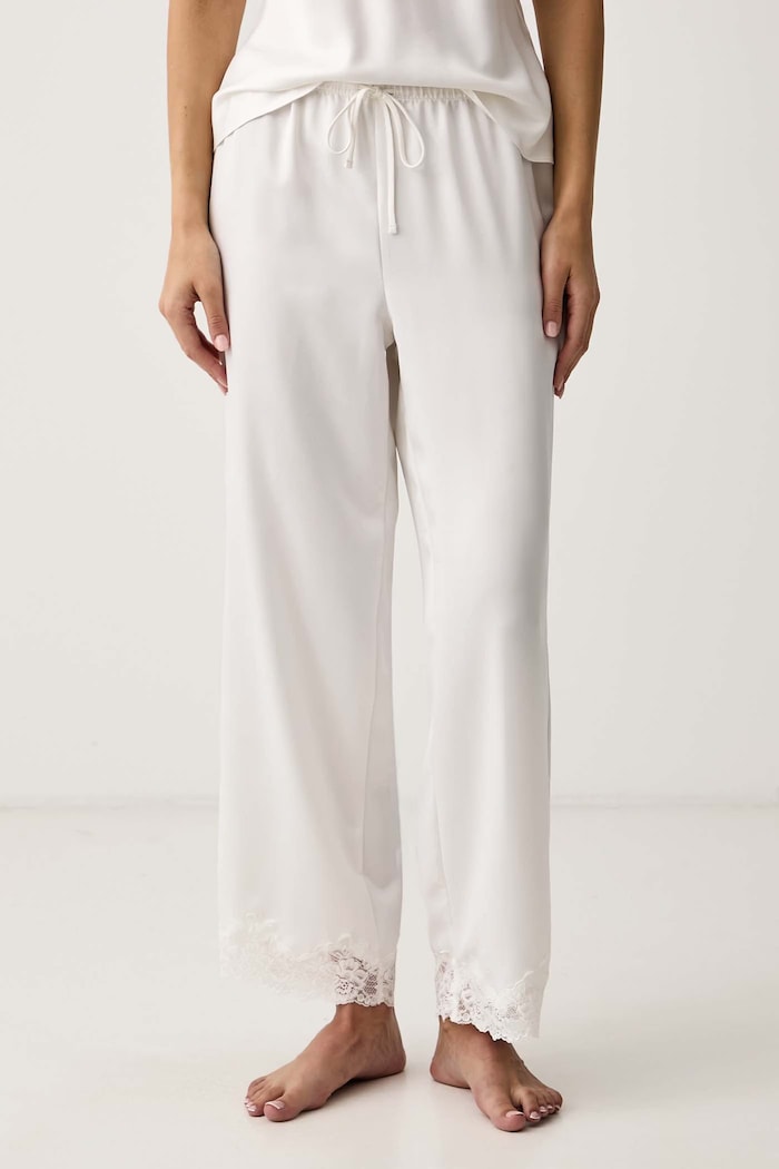 Piżama damska Lauren Ralph Lauren ILN91684 biały