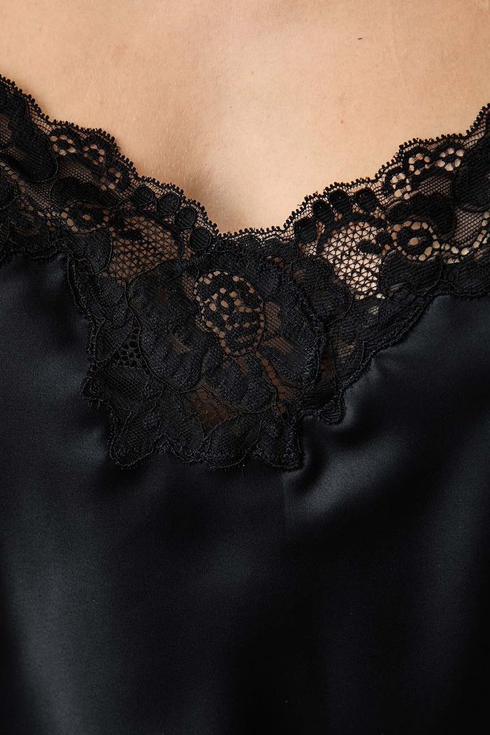 Piżama damska Lauren Ralph Lauren czarny ILN91684