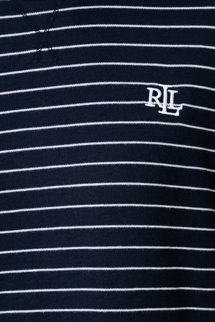 Piżama damska z bawełną Lauren Ralph Lauren ILN12523 granatowy