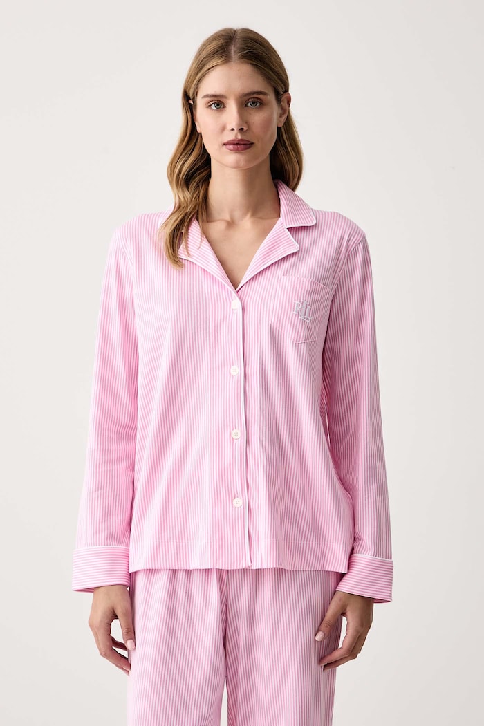 Odzież Lauren Ralph Lauren Piżama damska bawełniana I818702 różowy