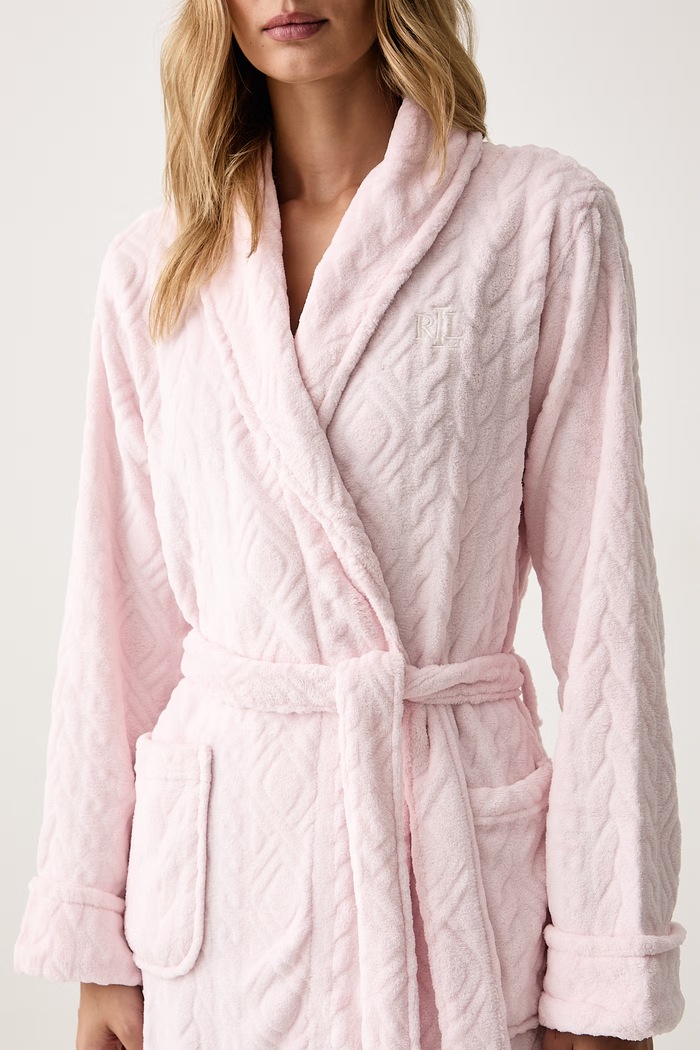 Odzież Lauren Ralph Lauren Szlafrok damski ILN52534 różowy