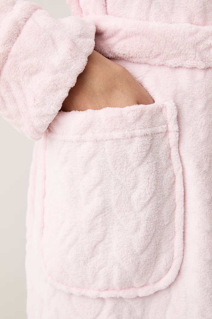 Szlafrok damski Lauren Ralph Lauren ILN52534 różowy