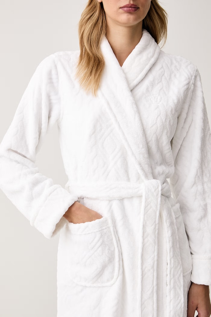 Odzież Lauren Ralph Lauren Szlafrok damski ILN42534 biały