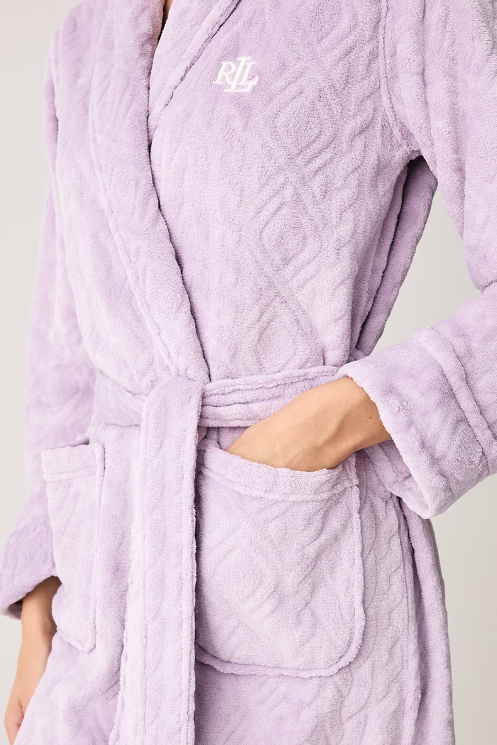 Odzież Lauren Ralph Lauren Szlafrok damski ILN42534 fioletowy