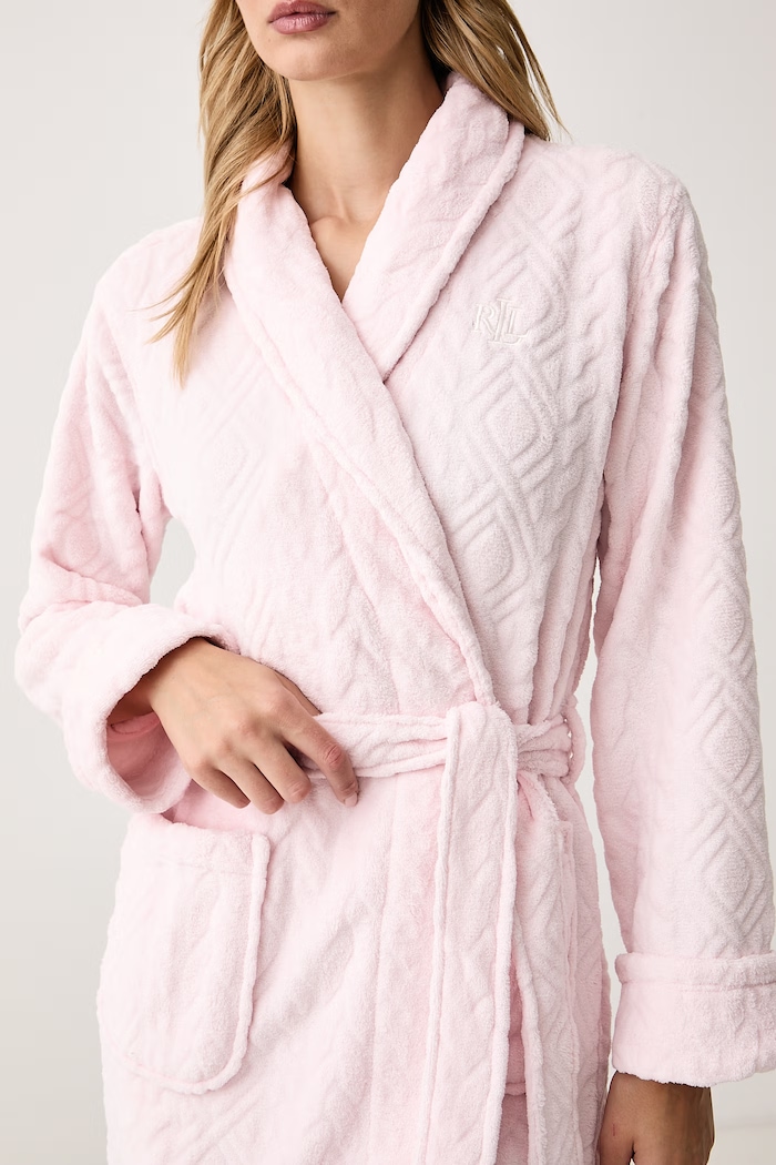 Odzież Lauren Ralph Lauren Szlafrok damski ILN42534 różowy