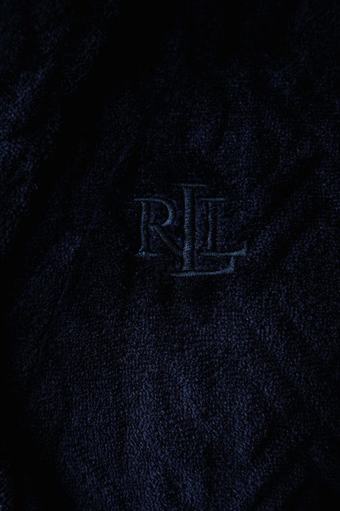 Szlafrok damski Lauren Ralph Lauren ILN42534 granatowy