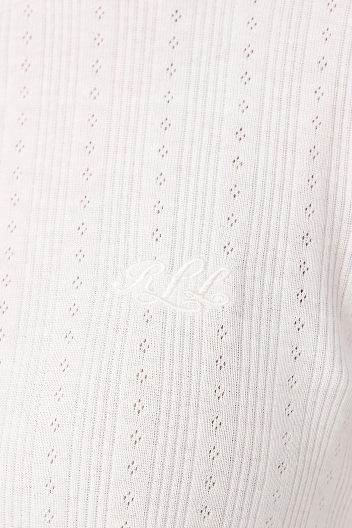 Piżama damska z bawełną Lauren Ralph Lauren różowy ILN72537