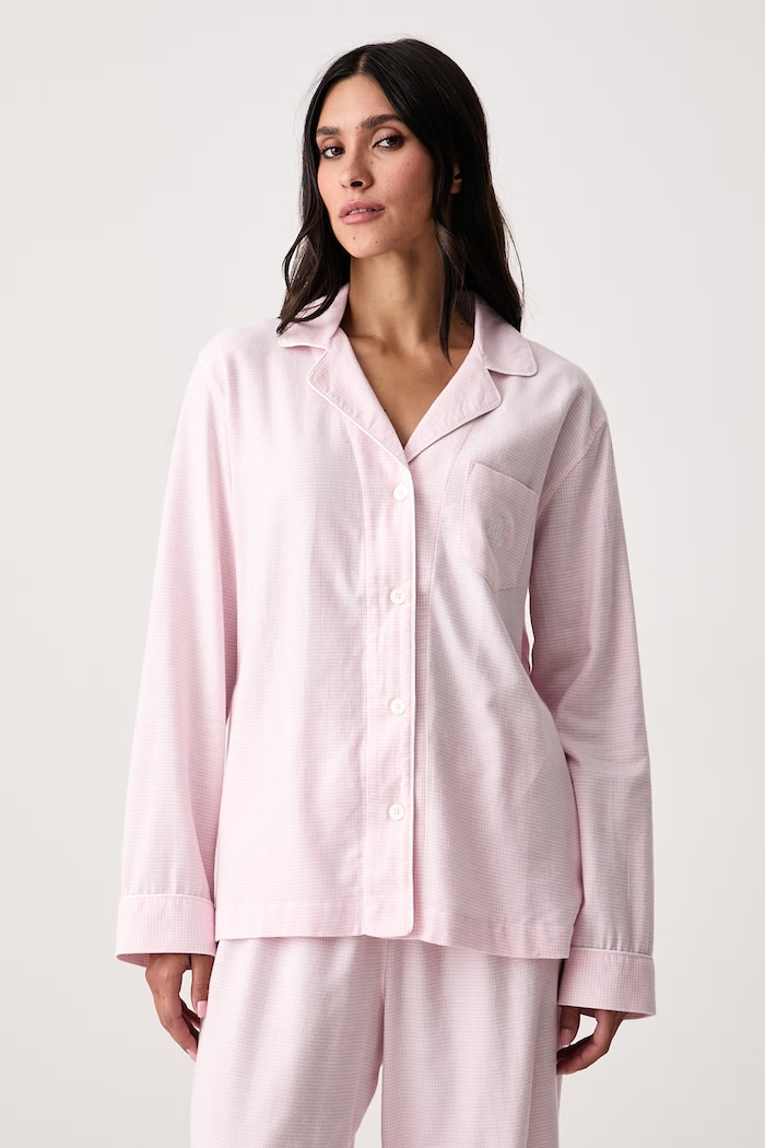 Lauren Ralph Lauren Piżama damska z bawełną ILN92537 różowy AW26