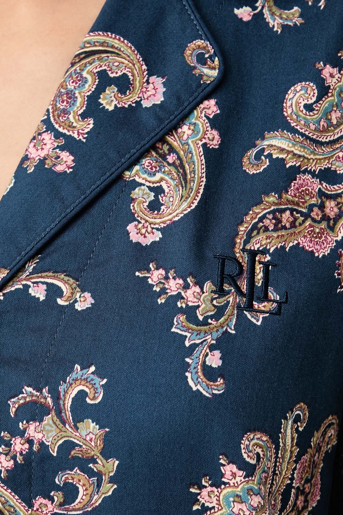 Odzież Lauren Ralph Lauren Koszula nocna damska z bawełną ILN32529 granatowy