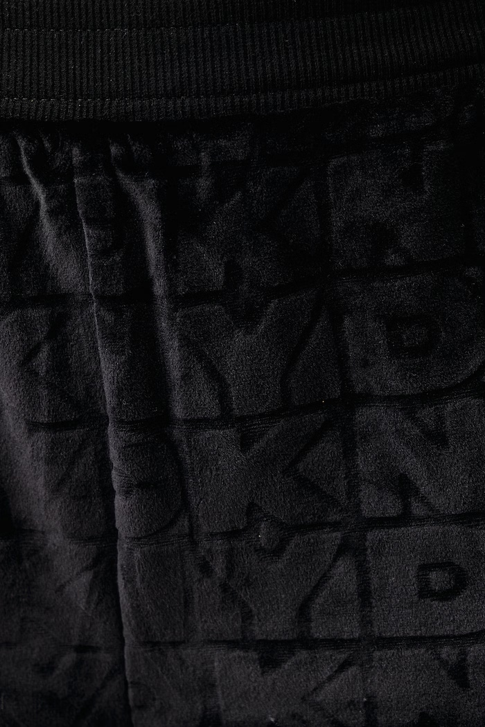 DKNY Piżama dwuczęściowa damska welurowa YI80148