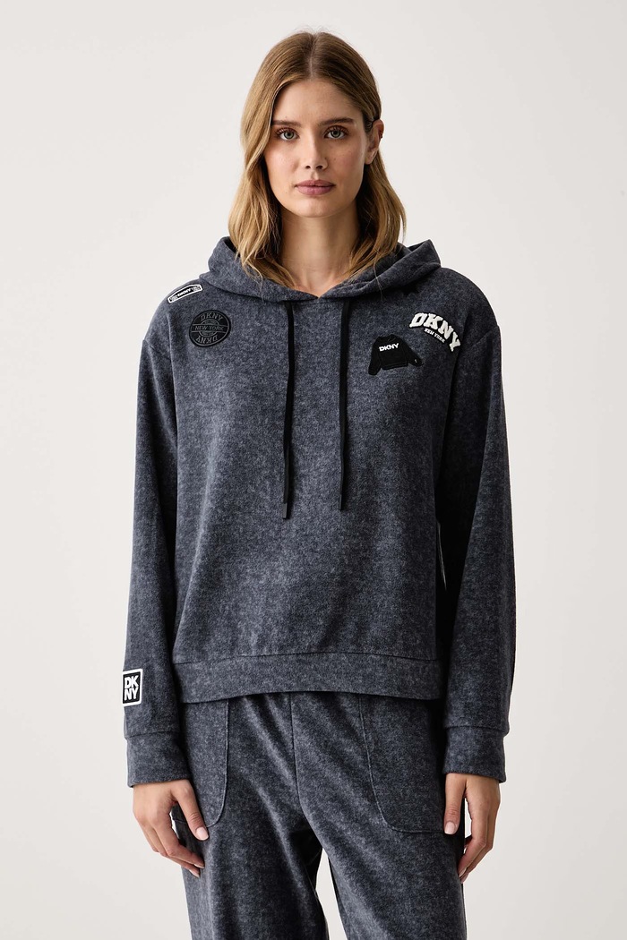 Odzież DKNY Piżama damska YI90130 granatowy