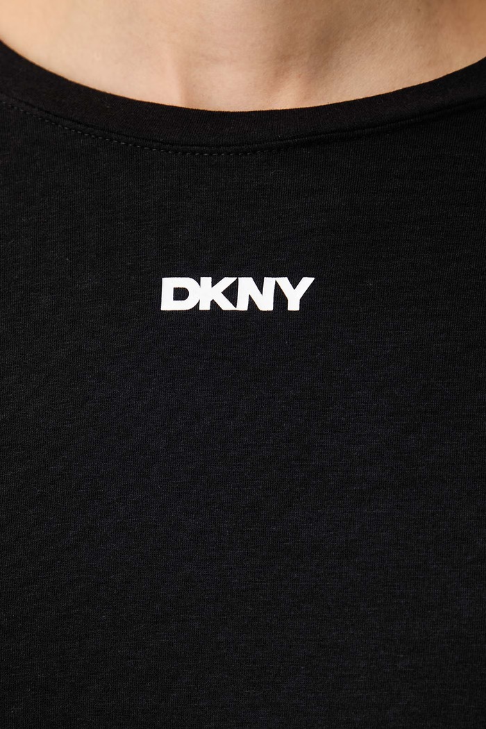 Piżama damska z bawełną DKNY czarny YI80129