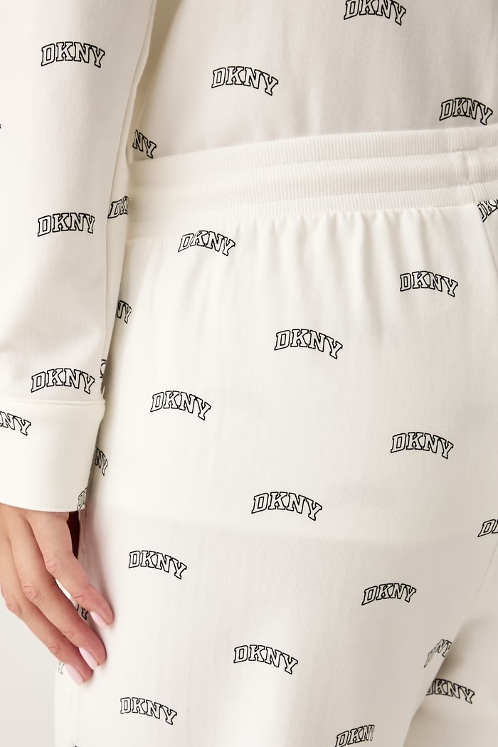 DKNY Piżama dwuczęściowa damska z bawełną YI90125