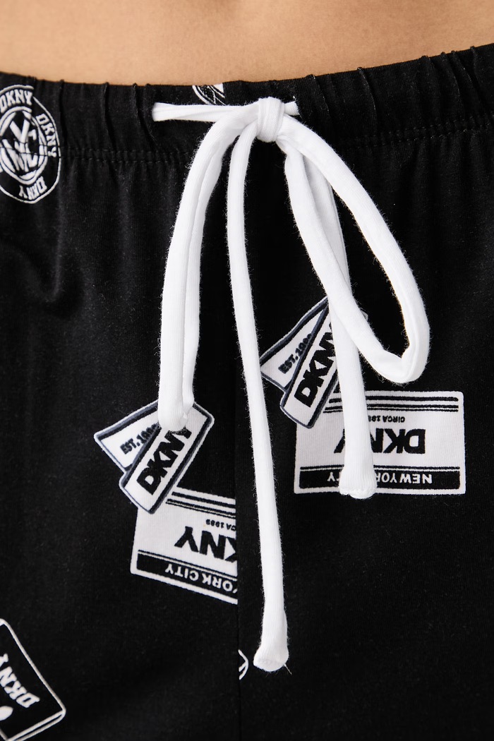 DKNY Piżama dwuczęściowa damska z bawełną YI80122