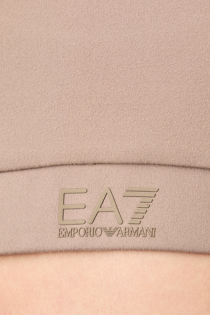 Biustonosz do jogi EA7 Emporio Armani brązowy AF25604.7W001341