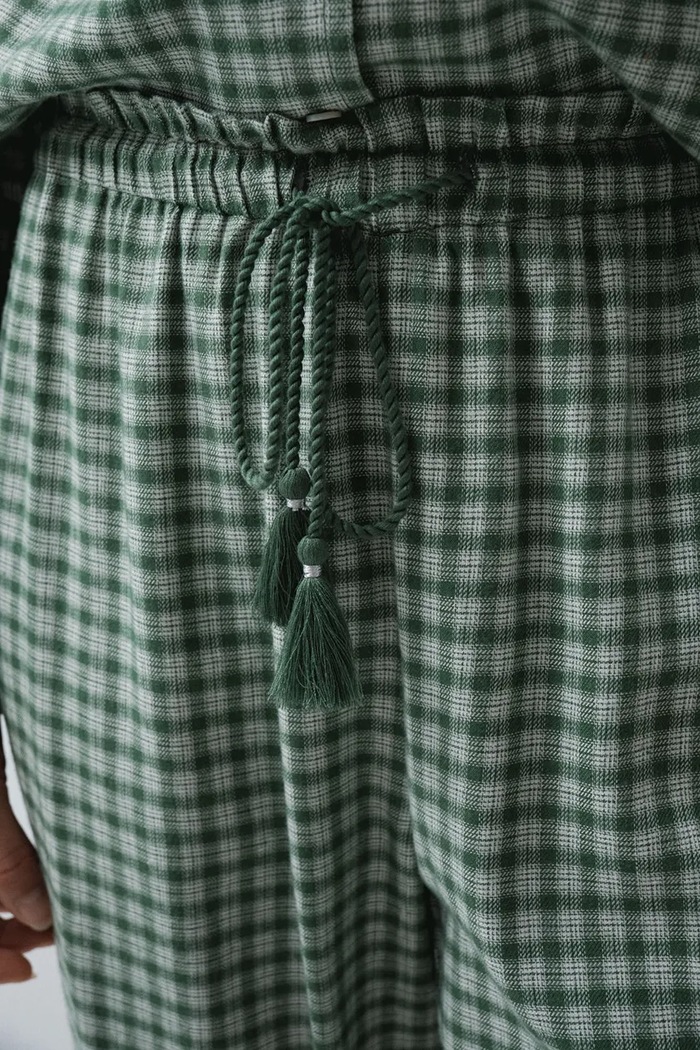 Piżama dwuczęściowa damska z bawełną women'secret zielony 3794108