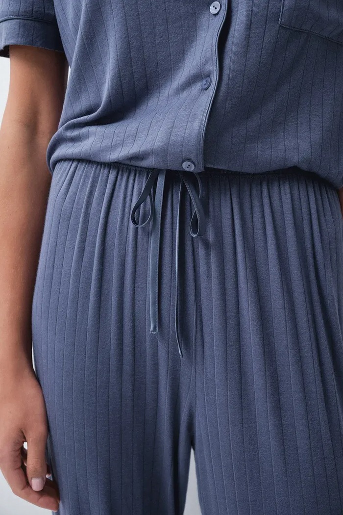 Piżama damska z wiskozą women'secret granatowy 3594759