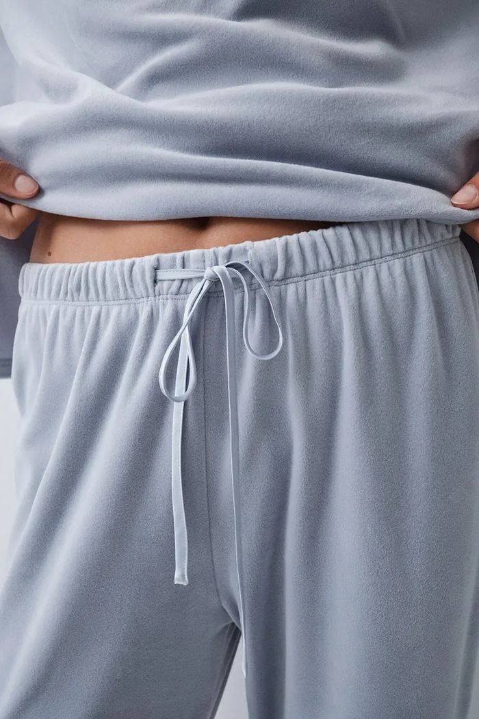 Piżama dwuczęściowa damska women'secret niebieski 3594761