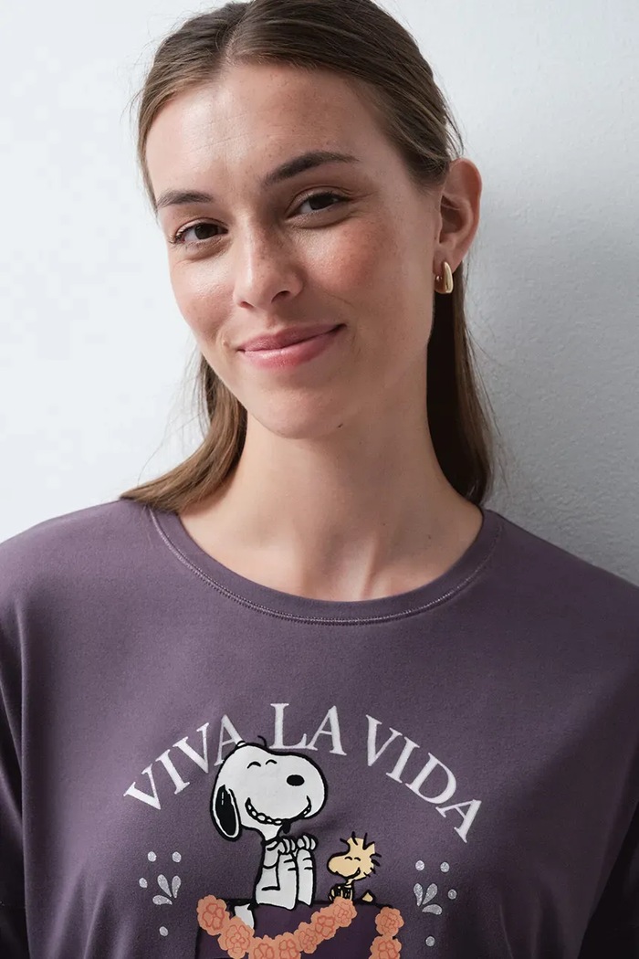 Piżama dwuczęściowa damska women'secret 3134063 fioletowy