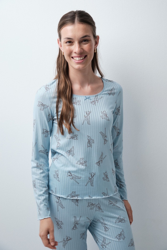Odzież women'secret Piżama dwuczęściowa damska 3134050 niebieski