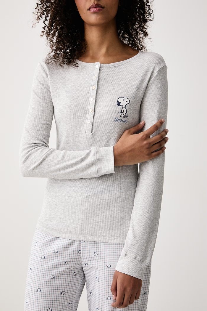 Piżama dwuczęściowa damska women'secret szary 3134075