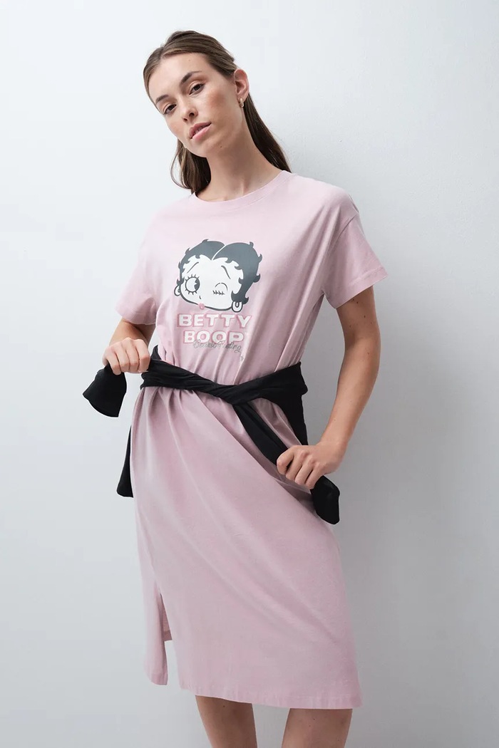 Odzież women'secret Koszula nocna damska bawełniana 4444828 różowy