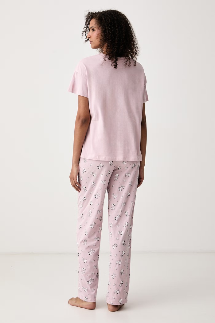 Piżama dwuczęściowa damska bawełniana women'secret 3134080 różowy