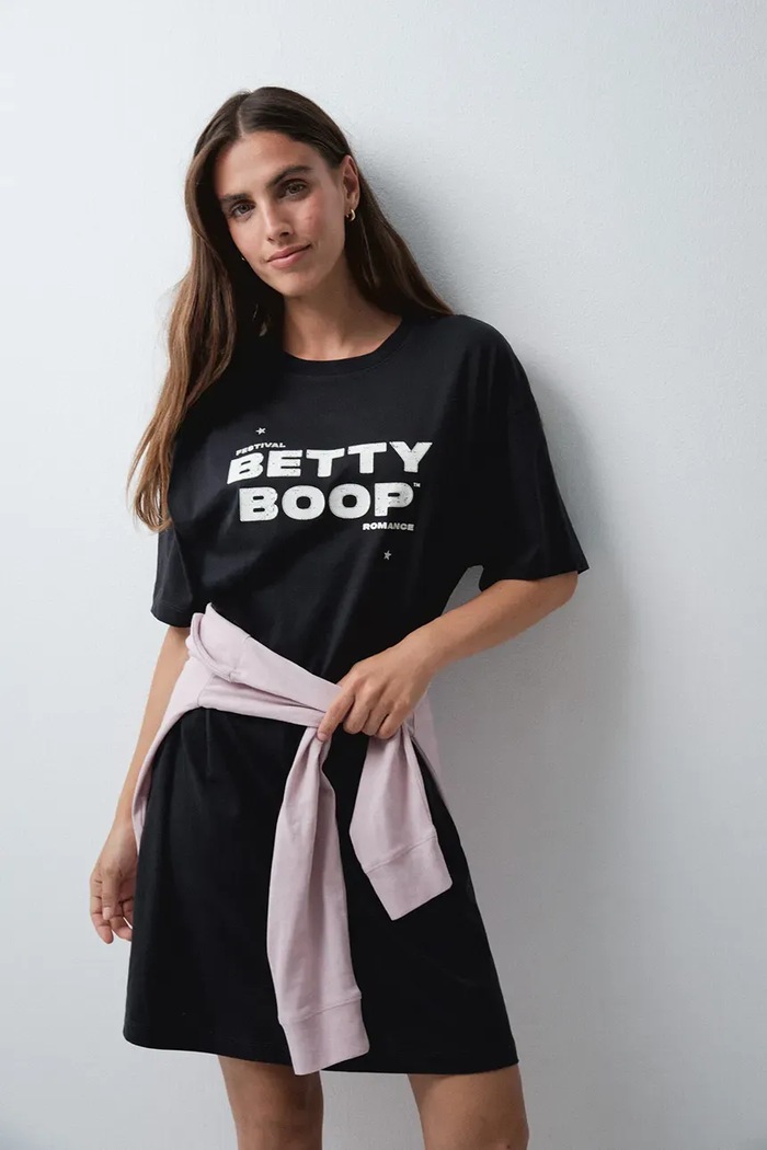 Koszula nocna damska bawełniana women'secret szary 4444827