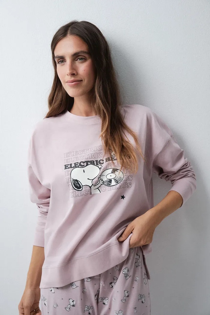 Odzież women'secret Piżama dwuczęściowa damska bawełniana 3134073 różowy