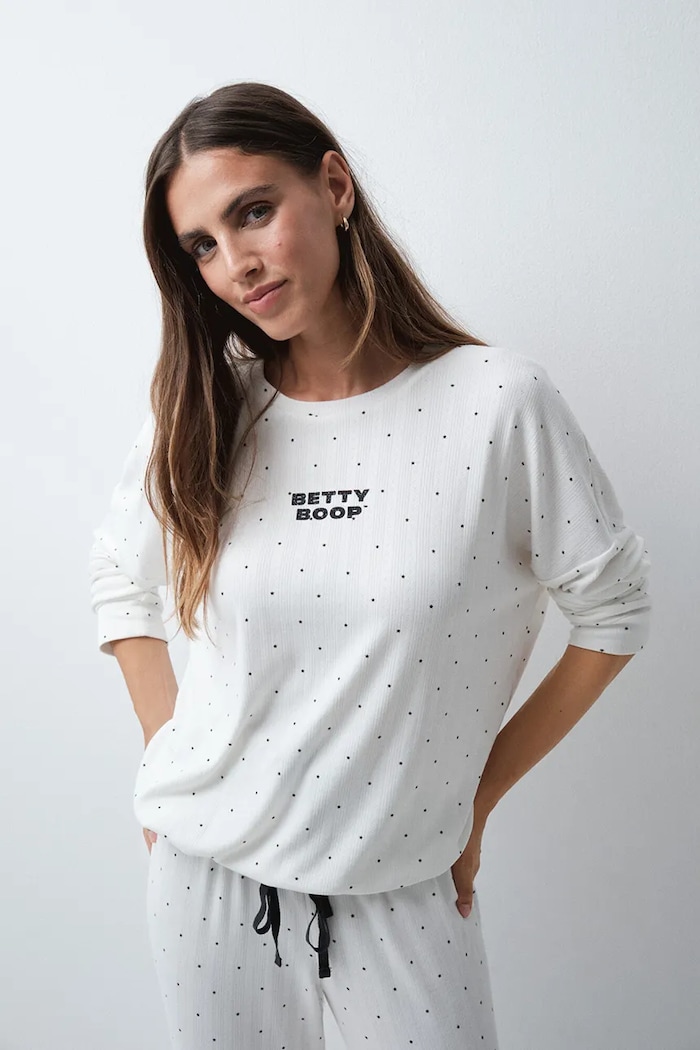 Odzież women'secret Piżama dwuczęściowa damska 3134052 biały