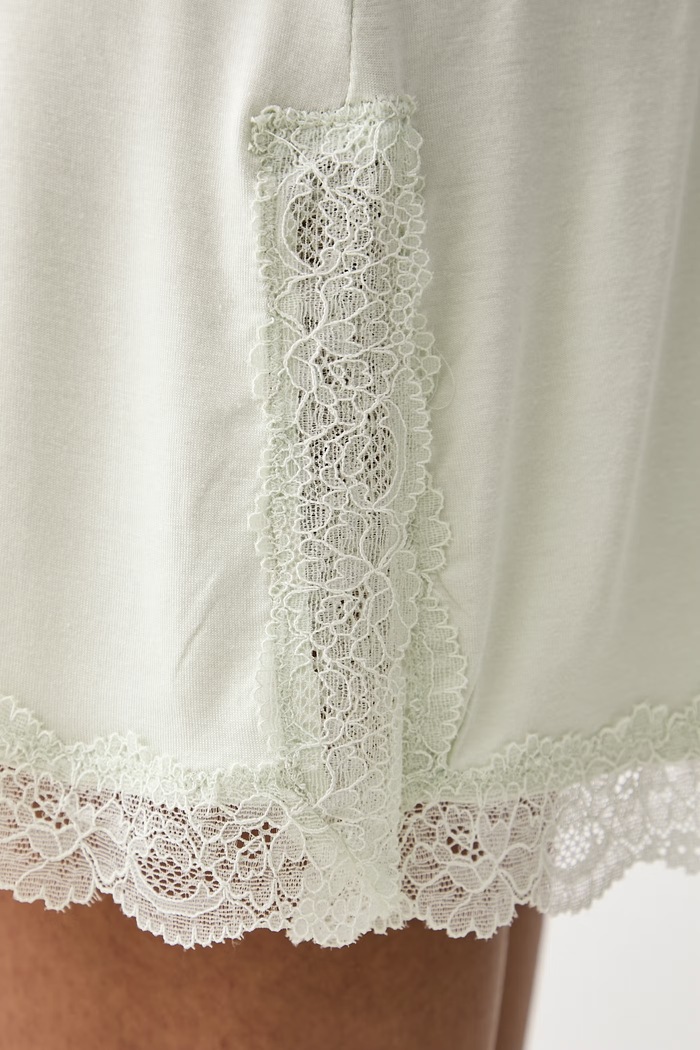 Koszula nocna damska z wiskozą women'secret zielony 4854049