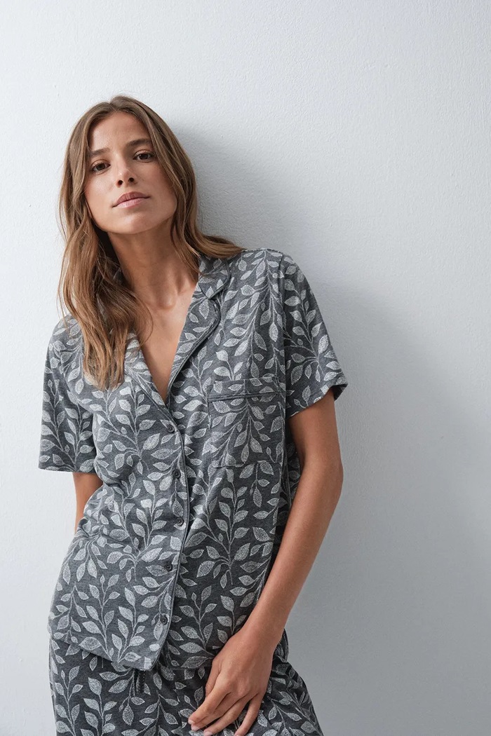 Odzież women'secret Piżama dwuczęściowa damska 3794106 szary