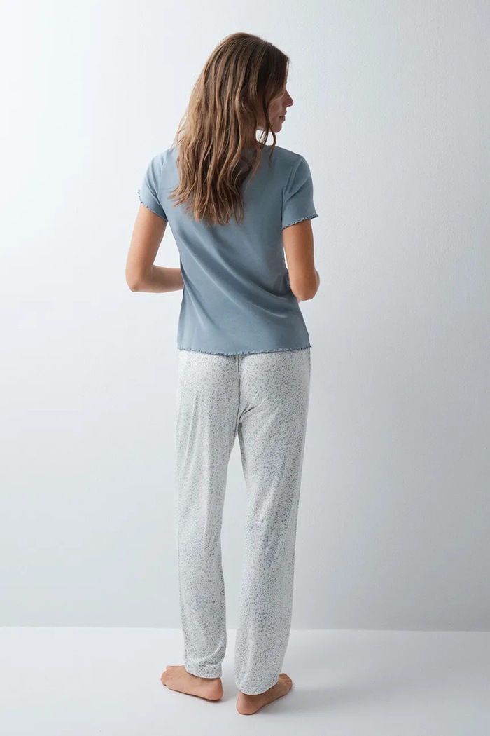 Odzież women'secret Spodnie piżamowe damskie 3704552 beżowy