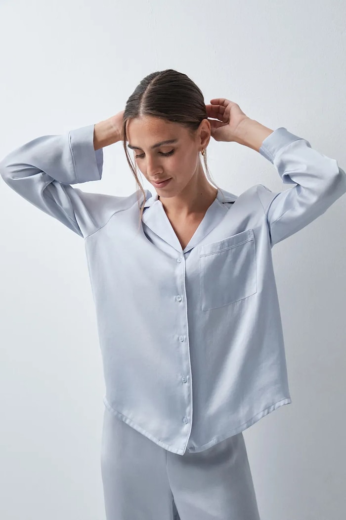 Piżama dwuczęściowa damska women'secret 3594752 niebieski