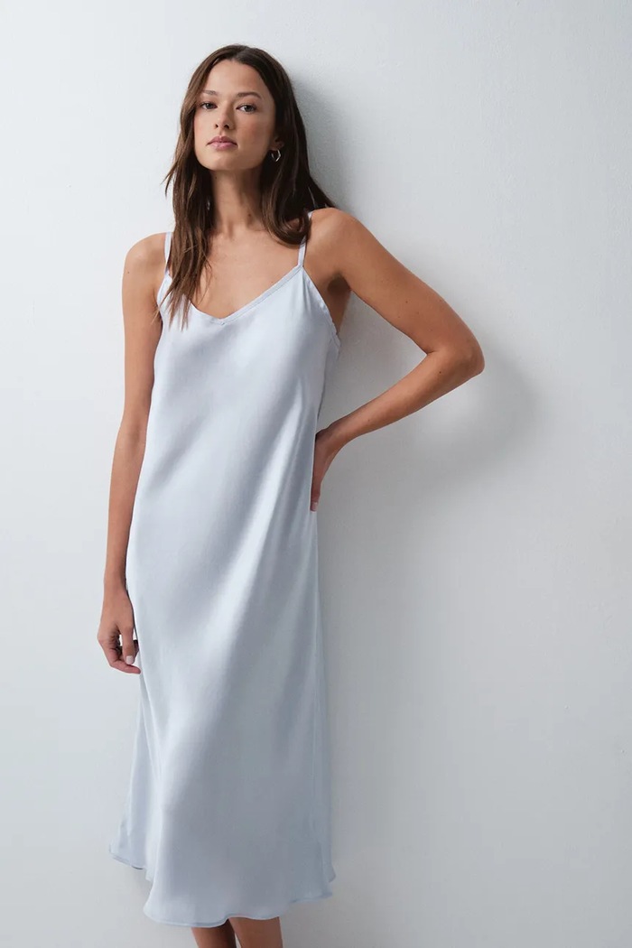 Odzież women'secret Koszula nocna damska 4364657 niebieski