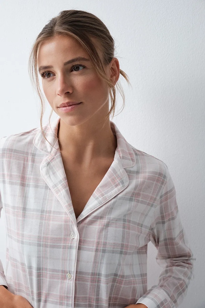 Piżama damska bawełniana women'secret 3594743 beżowy