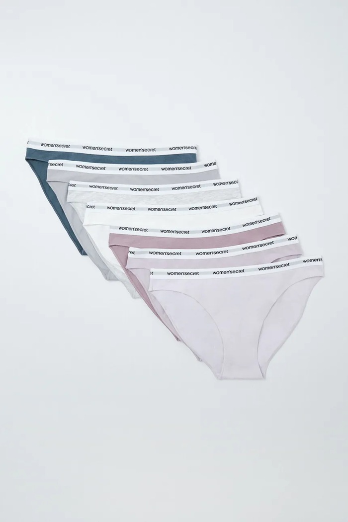 women'secret Figi damskie 7-pack multicolor 4934594