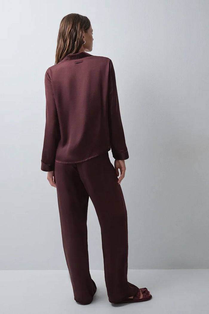 women'secret Dvodijelna pidžama za žene 3594786 bordo AW26