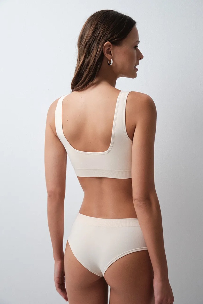 Odzież women'secret Figi damskie 4214253 beżowy