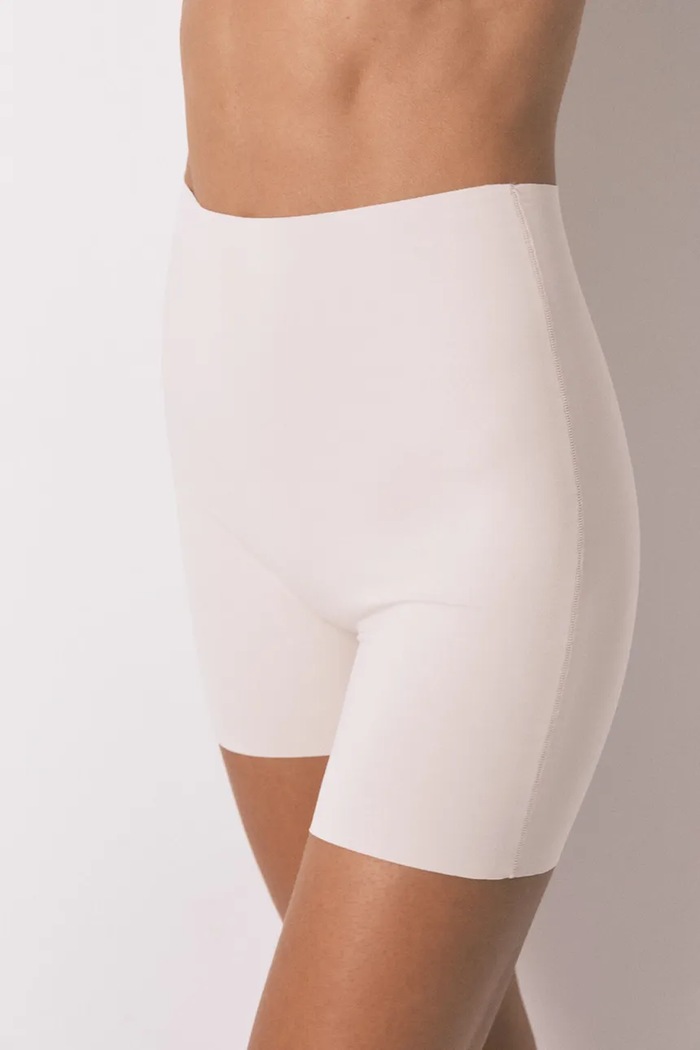 Majtki bezszwowe damskie z bawełną women'secret 5691567 beżowy