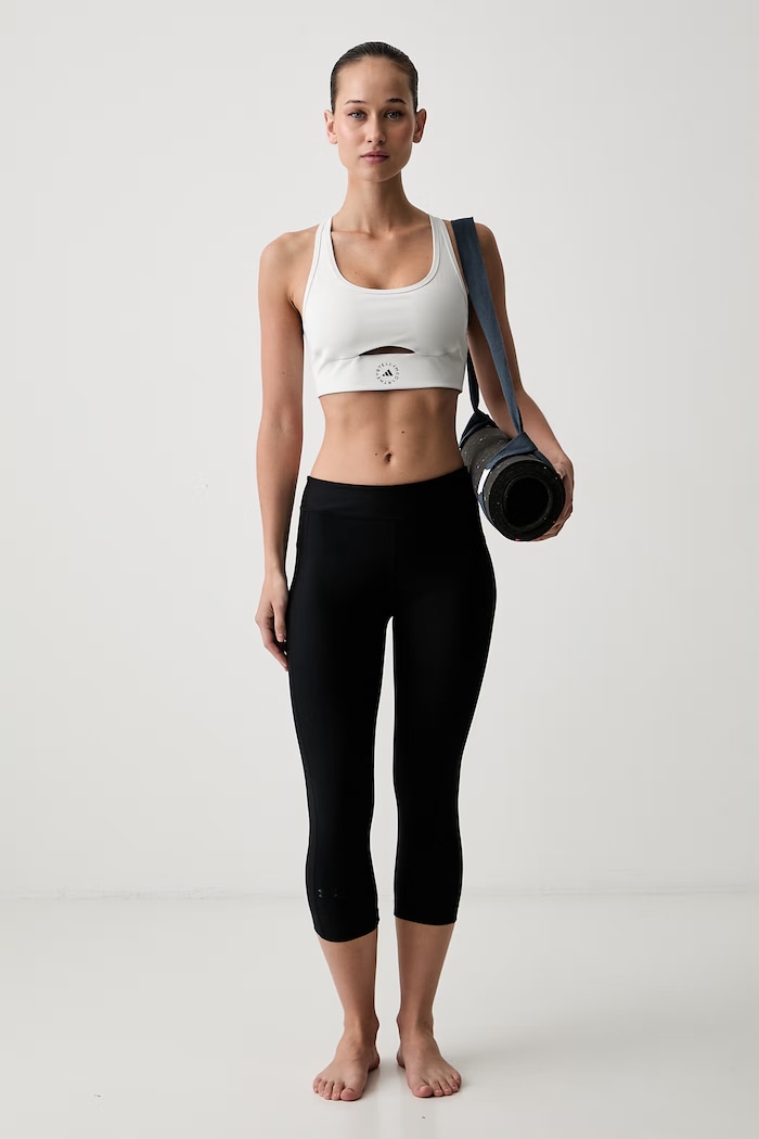 adidas by Stella McCartney biustonosz sportowy KR6211 szary AW26
