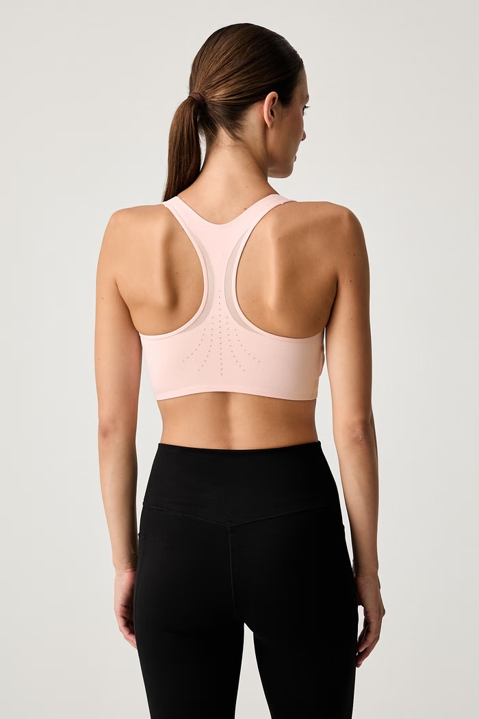 Одежда adidas by Stella McCartney Спортивный бюстгальтер PrimeLiftImpact KR3028 розовый